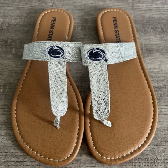 Penn State Sandals with Log New 6 - Picture 1 of 4